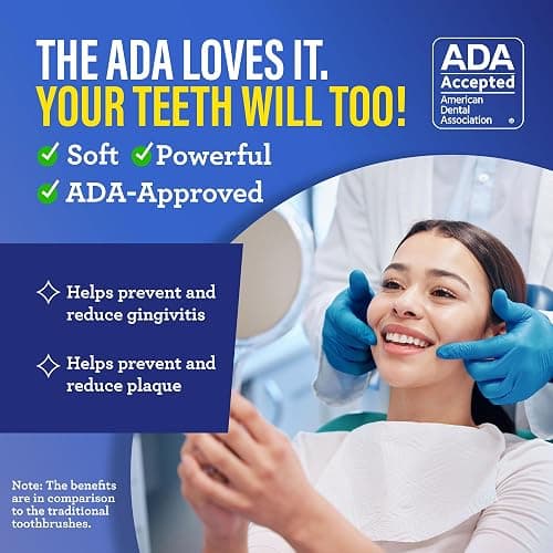GuruNanda Butter On Gums Toothbrush, ADA Accepted, with 8000+ Ultra Soft Softex Bristles for Sensitive & Receding Gums, Perfect for Whiter Teeth, 8 Ct thumbnail 2