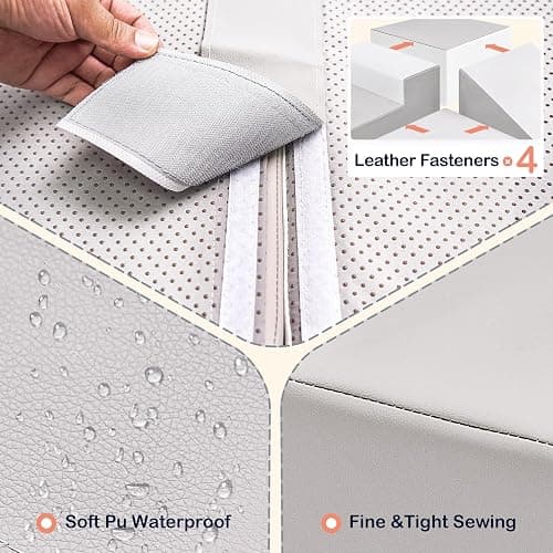 little dove Large 4-Piece Set Climbing Toys for Toddlers 1-3, Baby Foam Climbing Blocks for Toddlers,Soft Play Toddler Climbing Toys Indoor for Crawling Climbing and Sliding,Foam Play Gym,Gray & White thumbnail 4