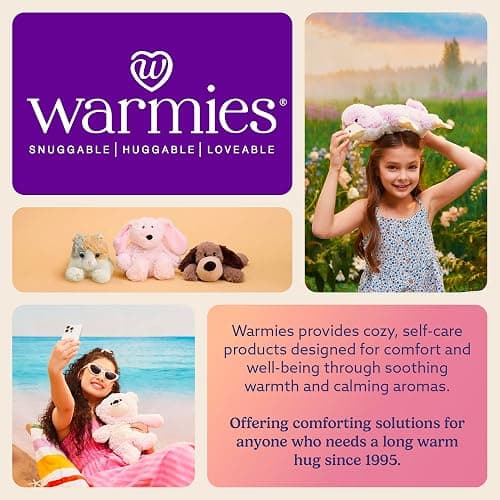 warmies x Hello Kitty - Microwavable & Weighted Stuffed Animals, Pompompurin - Heated Stuffed Animal Plushie for Warmth & Comfort - Scented Soft Plush Toys for Adults & Children (Boys & Girls) thumbnail 6