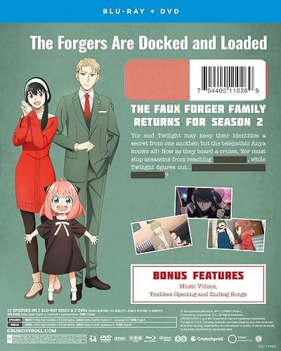 Spy X Family - Season 02 Part 1 - Blu-ray & DVD thumbnail 3