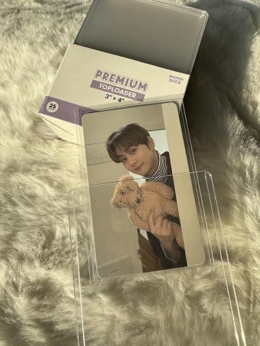 Mandu Deco Toploaders for Kpop Album Photocards or Trading Cards, 3" x 4" (Pack of 25) thumbnail 7
