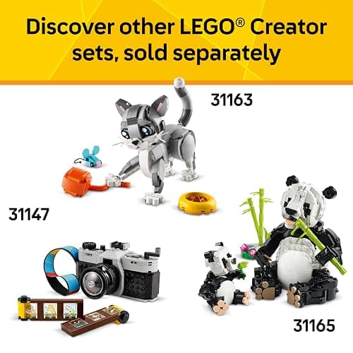 LEGO Creator 3 in 1 Typewriter with Flowers - Building Toy with 3 Building Options, Typewriter, Flowerpot with Pen & Notebook, or Keytar - Gift Idea for Birthdays - 31169 thumbnail 6