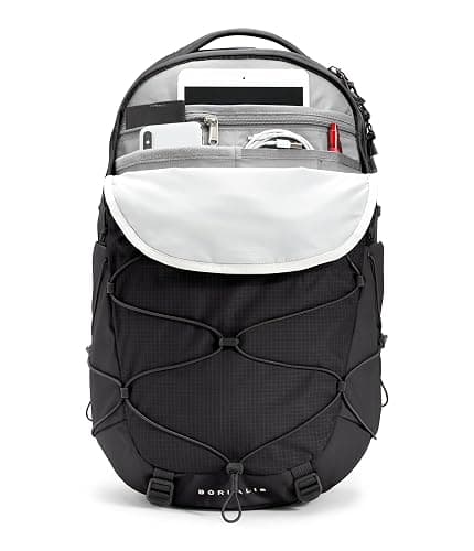 The North Face Women's Borealis Commuter Laptop Backpack, TNF Black/TNF White, One Size thumbnail 5