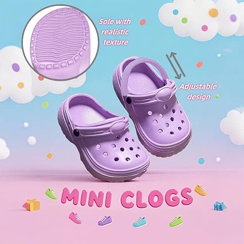 HXIELEC 4 Pairs 18 Inch Doll Shoes, EVA Clogs, Slip-On Dress Up Set | 4 Colors Endless Styling Doll Outfit Essential Cute Colors Easy Slip-On Design Gift-Ready Dress Up Set thumbnail 8