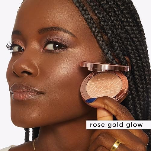 tarte Amazonian clay shimmering light – Pressed Highlighter with Buildable Radiant Glow for a Natural Lightweight Luminous Finish, Vegan & Cruelty Free thumbnail 4