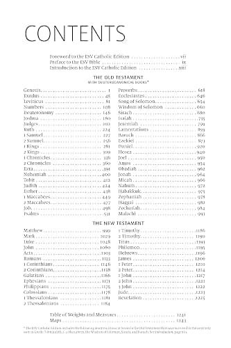 ESV-CE Catholic Bible. The Official Liturgical Bible for England, Wales and Scotland from Advent 24: Anglicized English Standard Version - Catholic Edition in Soft-tone Flexiback Binding thumbnail 2