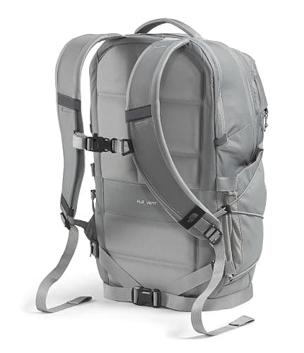 The North Face Borealis Commuter Laptop Backpack - Water Repellent, Laptop Sleeve, Large Main Compartment, Concrete, One Size thumbnail 3