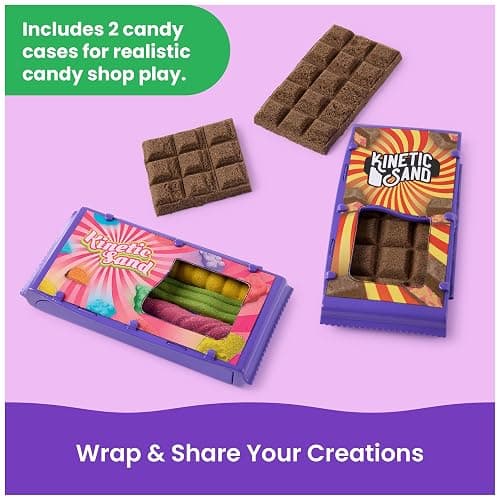 Kinetic Sand Sweet Station Set, Moldable Play Sand Sensory Toys, Ages 5+ thumbnail 4