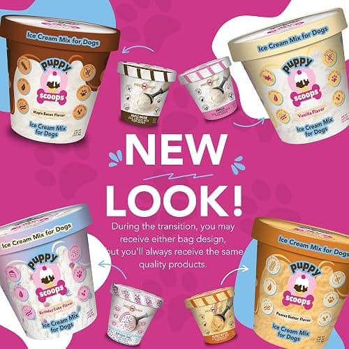 Puppy Scoops Dog Ice Cream Mix - Just Add Water and Freeze at Home, Powder Mix with Ice Cream Cup and Reusable Lid, (Birthday Cake with Pupfetti Sprinkles Flavor), 5.65 oz - Made in USA thumbnail 9