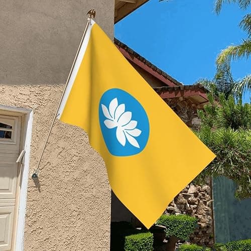 Khjnrv Kalmykia Flag Double Sided Outdoor Flag Home Garden Flag Decor Flag Yard Banner 3x5 Ft thumbnail 2