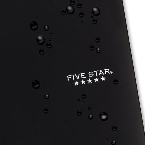 Five Star Spiral Notebook + Study App, 3 Pack, 3 Subject, College Ruled Paper, Fights Ink Bleed, Water Resistant Cover, 8-1/2" x 11", 150 Sheets, Black, White, Purple (820192) thumbnail 6