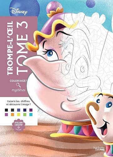 Coloriages mystères Disney - Trompe l'oeil Tome 3 - Image 1