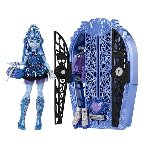 Monster High Skulltimate Secrets Doll & Accessories Set, Monster Mysteries Abbey Bominable with Dress-Up Closet & 19+ Surprises Including Clothes thumbnail 2