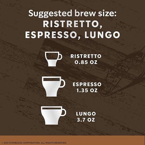 Starbucks by Nespresso Original Line Variety Pack Coffee, 50-count Espresso Pods thumbnail 4