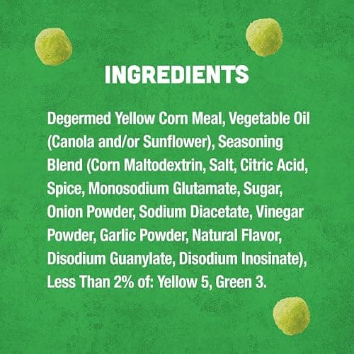 Vlasic Pickle Balls, Dill Pickle Flavored Corn Puffs, Stocking Stuffer, 2 oz. thumbnail 3