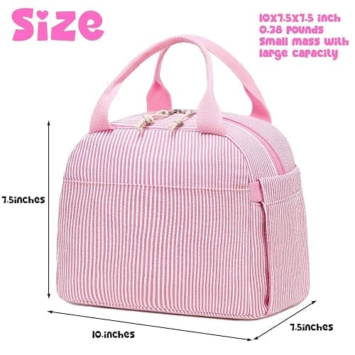 Bluboon Lunch Box for Women Cute Lunch Bag Reusable Insulated Lunch Bags Large Capacity Lunchbox Cooler for Work Picnic or Travel thumbnail 3