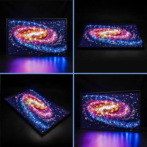 Light Kit for Lego Art The Milky Way Galaxy, Lighting Set for Lego 31212 The Milky Way Galaxy Set - Not Include Models, Just Light Kit thumbnail 6