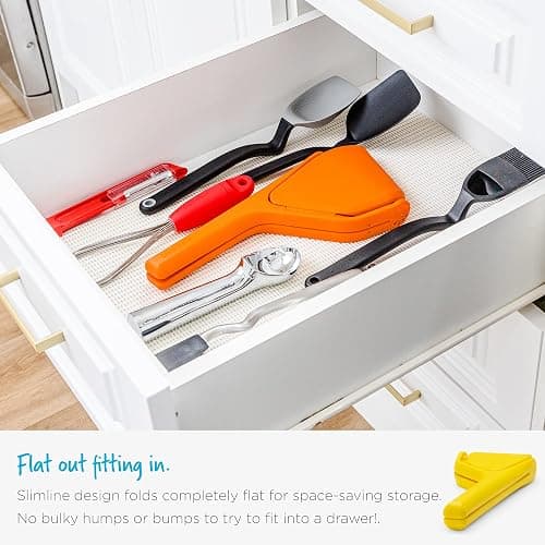 Dreamfarm Fluicer Fold-Flat Citrus Juicer - Lemon Easy, manual fresh lemon juice squeezer with pip catcher, suits lemons and limes, compact storage, 10" | Space-saving storage, gets every last drop thumbnail 5