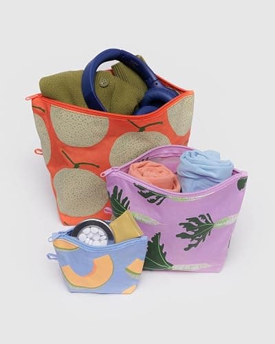 BAGGU Women's Go Pouch Set Japanese Produce - Japanese Produce thumbnail 2
