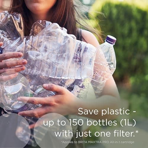 BRITA Flow XXL Water Filter Tank (8.2L) incl. 1x MAXTRA PRO Pure Performance cartridge - fridge-fitting dispenser for families and offices - now in sustainable Smart Box packaging thumbnail 8