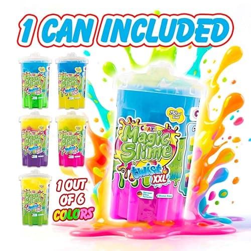 CRAZE Magic Slime Twist XXL Mehrfarbiger magischer Kinderschleim 750 ml Bunter Spielschleim 34934 thumbnail 4