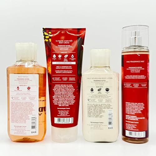Wild Madagascar Vanilla Bath & Body 4-Piece Bundle | Body Wash, Ultimate Hydration Body Cream, Daily Nourishing Body Lotion and Fine Fragrance Mist thumbnail 2
