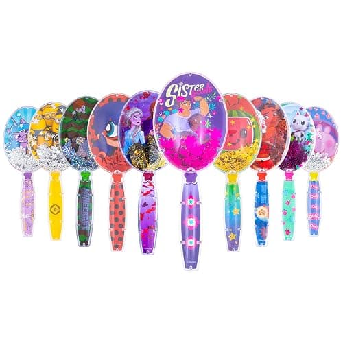 Minecraft Hair Brush with Magical Sparkling Cubes - Confetti, Green - Boys Hair Brush Ages 3+ thumbnail 6