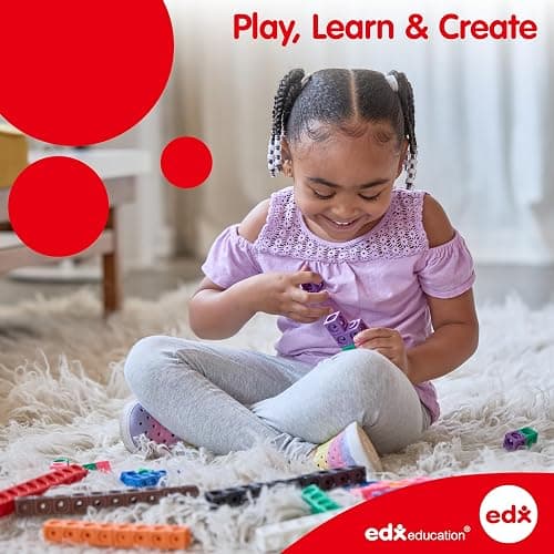 edxeducation Plastic Pattern Blocks | Set of 250 | Math Manipulative for Fractions, Symmetry, Patterning and Creativity | Math Supplies for Classroom thumbnail 7
