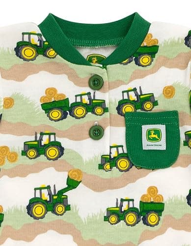 John Deere Truck Romper Newborn to Toddler Sizes (Newborn - 3T) thumbnail 6
