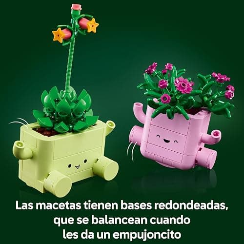LEGO Botanicals Plantas Bailarinas - Set con 2 Flores Artificiales y Macetas Color Pastel - Plantas de Interior para la Decoración del Dormitorio - Regalo para Niñas de 9+ Años y Adultos - 11506 thumbnail 5