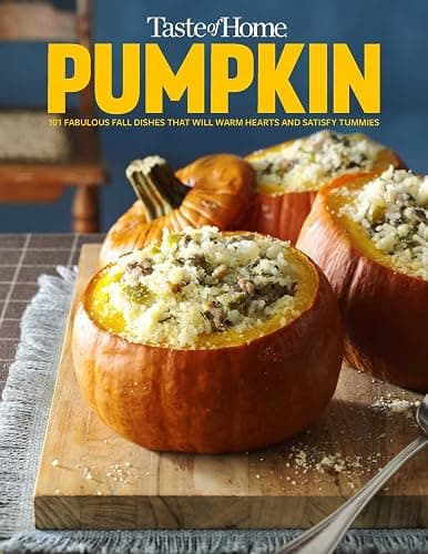 Taste of Home Pumpkin Mini Binder: 101 Fall Recipes for Desserts, Soups, and More (TOH Mini Binder) - Image 1
