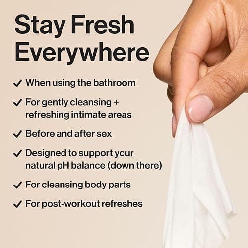 The Honest Company Flushable Wipes for Sensitive Skin, Hypoallergenic, Fragrance-Free, Tropical Leaves Design, 336 Count (4 Packs of 84) thumbnail 5