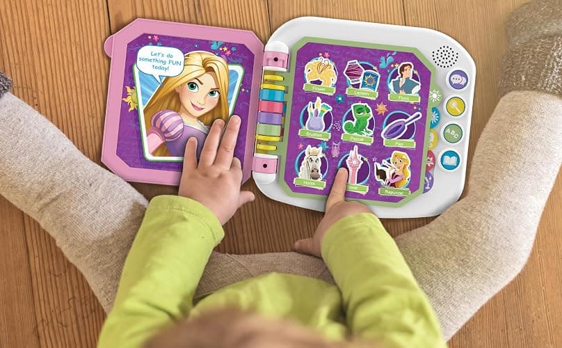 Disney Princess Interactive Book with Preschool Learning Activities, Educational Toys for Toddlers and Fans of Disney Princess Toys thumbnail 2