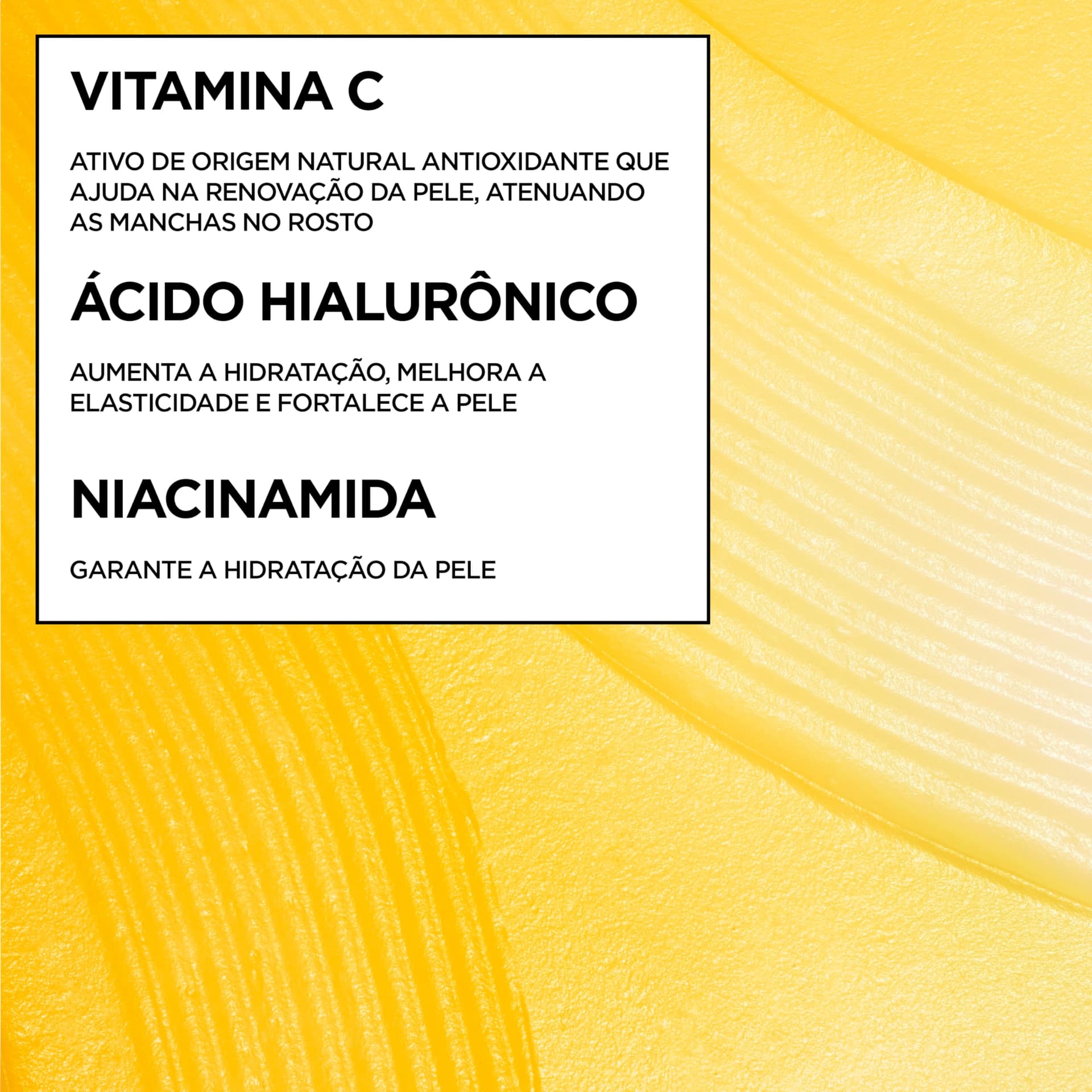 Garnier, Gel Creme Hidratante Facial Antimanchas Toque Seco, com Vitamina C, Niacinamida e Ácido Hialurônico, Controla a Oleosidade e Uniformiza a Pele, 85g thumbnail 6