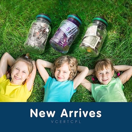 Large Piggy Bank for Boys Adults, Vcertcpl Digital Coin Counting Bank with LCD Counter, 1.8L Capacity Coin Bank Money Jar for Adults, Designed for All US Coins (Blue) thumbnail 4