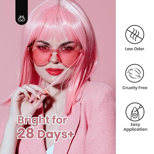beetles Gel Polish Nail Art Polish Gel Liner Pastel Nail Polish White Black Red Glitter Neon Gel Nail Polish Paint Swirl Built Thin Brush in Bottle Soak off Uv Gold Gel Nail Women Gifts thumbnail 7