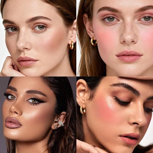 Erinde Palette Viso 3 in 1 in Crema, 12 Colori, Blush, Contour e Correttore, Alta Pigmentazione, Sfumabile, Effetto Naturale Opaco, Palette Trucco Multifunzionale, Vegan, 1 Pezzo (40 g) thumbnail 4