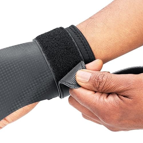 XeoCore Pro Chalkless Hand Grips, Cross Fit Grips, Pull Up Grips, Weightlifting Grips, Gymnastics Grips. Protects Against Tears & Blisters. Premium Enhanced Grip - Comfortable Wrist Support thumbnail 6