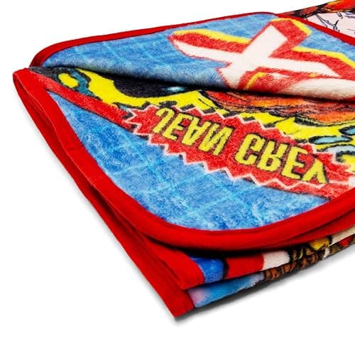 Marvel X-Men Character Cards Raschel Throw Blanket | Soft Polyester Cover for Sofa, Bed | 45 x 60 Inches thumbnail 4