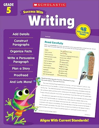 Scholastic Success with Writing Grade 5 Workbook - Image 1