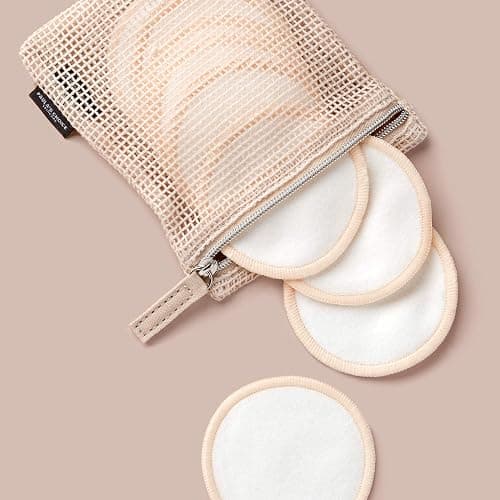 Paula's Choice Reusable Makeup Remover Pads, Eco-Friendly Cotton & Bamboo Rounds for Toner & Exfoliants, Includes Washable Bag for Laundry & Storage, 10 Count thumbnail 3