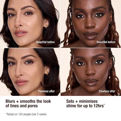 Charlotte Tilbury Airbrush Flawless Finish Setting Powder - Pore-Blurring Pressed Powder for Face Makeup to Minimize Shine with a Soft-Focus Finish thumbnail 8