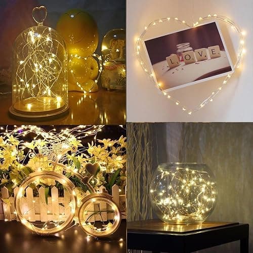 4 Pack Battery Operated Fairy String Lights thumbnail 6