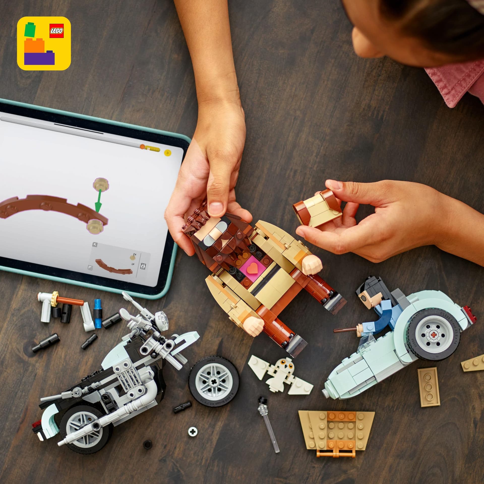 LEGO Harry Potter Passeio de Motocicleta de Hagrid™ e Harry 76443 thumbnail 6