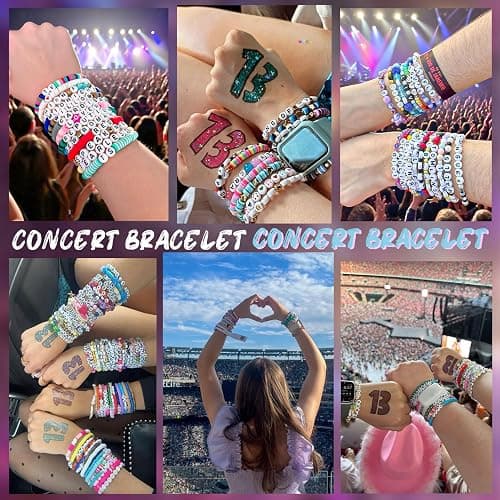 Gionlion 30,000 Pcs Clay Beads Bracelet Making Kit, 168 Colors 8 Boxes Flat Preppy Beads for Friendship Bracelets, Jewelry Kit with Pendant Charms Elastic String Crafts Gift for Kids 6+ thumbnail 7