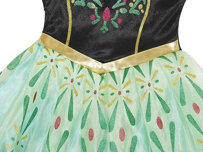 Xinfenglai Green Girls Cosplay Dance Dress Princess Costume thumbnail 3