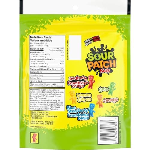 Sour Patch Kids Original Candy, Gummy Candy, Sour Candy, Sharing Size, 315 g thumbnail 8
