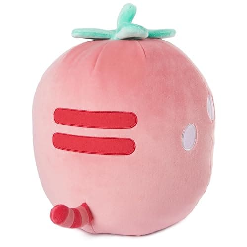 GUND Pusheen Strawberry Scented Squisheen Plush, Squishy Toy Stuffed Animal for Ages 8 and Up, Pink, 11” thumbnail 6