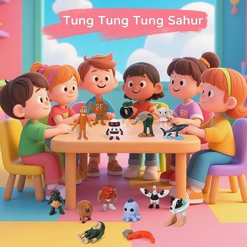 Mushplushies 24PCS Italian Brainrot Steal a Brainrot Toys, Brain Rot Action Figure, 1.8" Tralalero Tralala Tung Tung Tung Sahur Doll, Valentines Day Gifts for Kids Birthday Party Favors Decorations thumbnail 6