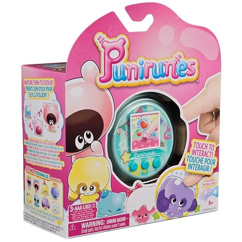 Punirunes, Interactive Digital Toy with 55 Squishy Characters Inside, Reacts to Touch, Color Display, Kids Toys for Ages 5 and up thumbnail 9